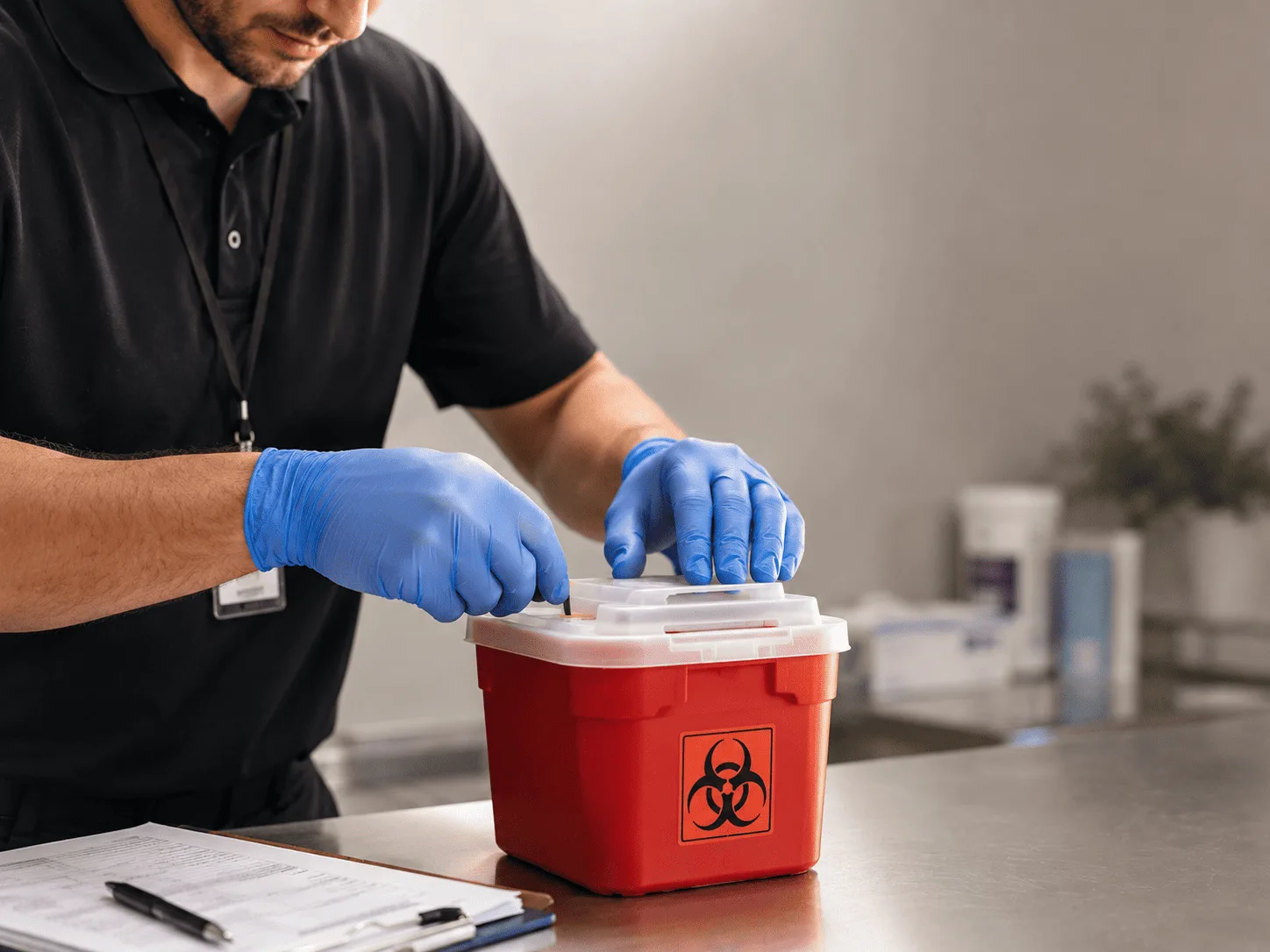 Why choose Sharps Waste Disposal in Oakwood, OK